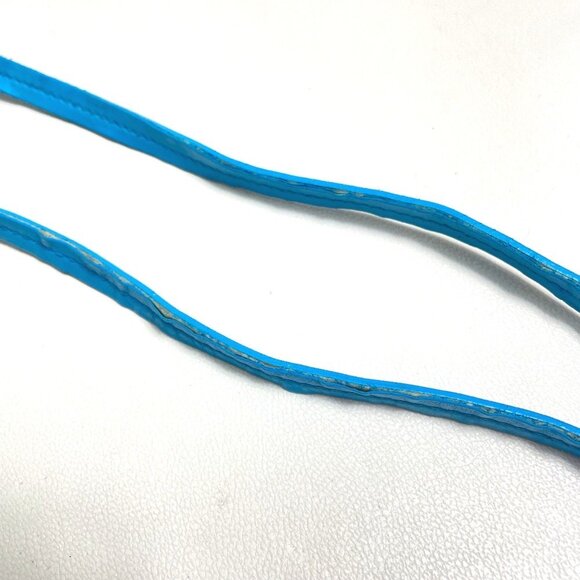 BOTTEGA VENETA Blue Intrecciato Pochette Shoulder Bag - Picture 11 of 15